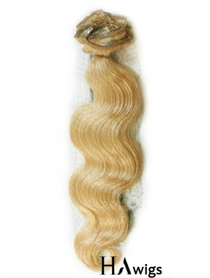 Blonde Wavy Gorgeous Remy Human Hair Tape In Hair Extensions