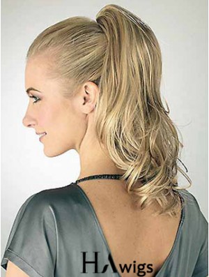 Great Wavy Blonde Ponytails