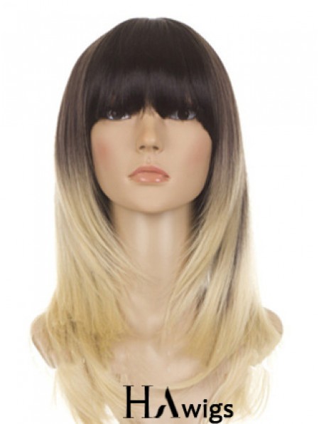 Beautiful 18 inch Shoulder Length Straight Wigs For Black Women