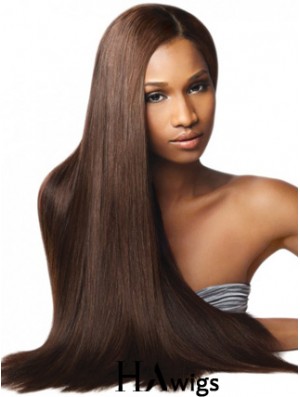 26 inch Brown Lace Front Wigs For Black Women