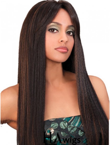 22 inch Brown Lace Front Wigs For Black Women