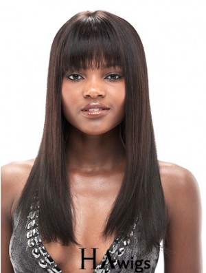 18 inch Black Lace Front Wigs For Black Women