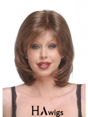 Capless Chin Length Straight Auburn Discount Bob Wigs