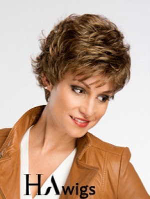 Wavy Blonde High Quality Short Classic Wigs