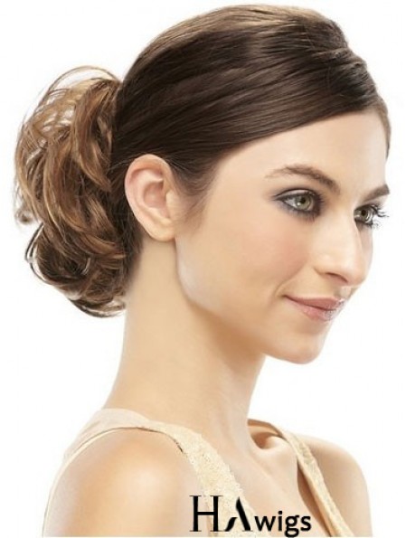 Brown Bun Hair Wrap